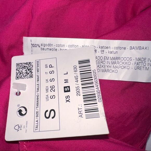 Zara Pink Open-Back Blouse - Picture 12 of 12